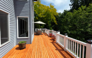 deck and fence painting ideas